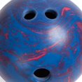 thumbnail image 2 of Champion Sports BP45 5 lbs Rubber Bowling Ball, Blue & Red, 2 of 7