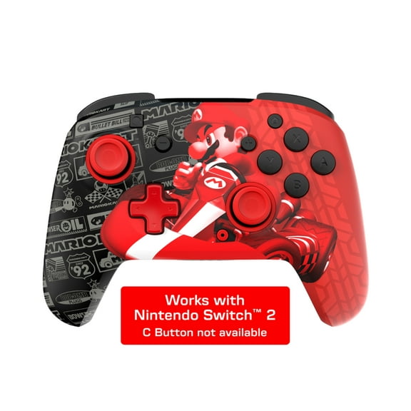 PDP Rematch™ Glow Wireless Controller for Nintendo Switch™, Grand Prix Mario