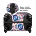 thumbnail image 2 of Yiaed blue record rock Skull Print Travel Luggage Cover Suitcase Protector Fits 18-32 Inch Luggage Wheel Covers Patterned Elastic Luggage Anti-scratch（No luggage）-X-Large, 2 of 5