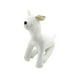 thumbnail image 1 of Maniquí de cuero PU para perros colgador de exhibición ropa suave grande Juguetes Talla S Blanco jinwen, 1 of 8
