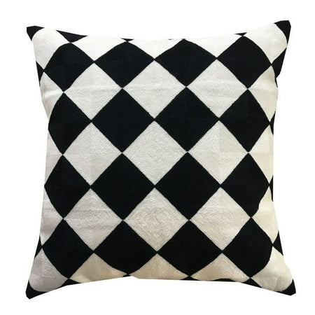 Vinyl Boutique Shop Cotton Embroidery Decorative Throw Pillows For