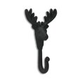 thumbnail image 4 of Cheungs 6118BK Mythra Reindeer Cast Iron Wall Hook - Black, 4 of 8