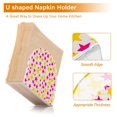 thumbnail image 5 of Yayeee Napkin Holder for Table Kitchen Paper Tissue Organization, Beige Stars, 5 of 8