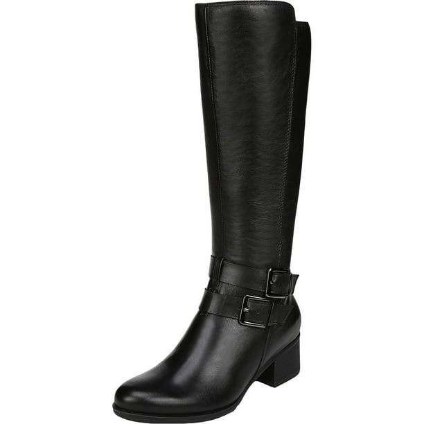Naturalizer - Naturalizer Womens Dale Leather Riding Mid-Calf Boots ...