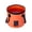 Orange, variant on Collapsible Bucket 4.4 Gallon Foldable Water Storage Container with Handle, Portable Car Wash Bucket for Camping Fishing Beach Gardening, RV Laundry Basin Emergency Prep