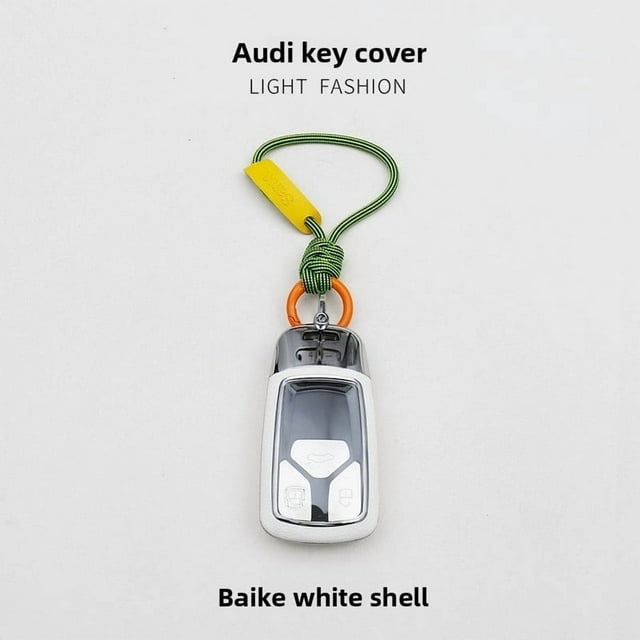 Car Key Fob Cover Case Protector For 2025 Audi Q5L Key Fob Cover A4L A7L A5 A6L Q4 E Tron A8 Case