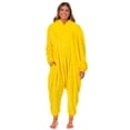 thumbnail image 5 of Looney Tunes Women's Tweety Bird Kigurumi Union Suit Hooded Costume Loungewear Pajama, 5 of 6