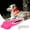 Pink, variant on -Loss Locator Pet Dog Pendant Light Silicone Spotlight Night Indicator for Children Portable Running Pet Supplies