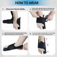 thumbnail image 3 of Corrector de juanetes MOONSMILE para mujeres y hombres Night Splint, 3 of 7