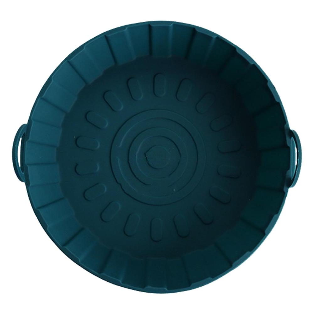 Silicone Pot for Air Fryer Reusable Non Stick Air Fryer Baking Tray 8inch Liners Heat