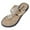 Gold, variant on TTFDC Cool Slippers Female Soft Soled Non Wear Resisting Flat Beach Flops Lady Sandals Thong Sandals for Women Size 8 Women's Sandals Size 9 Wide Extra Wide Width Sandals for Women Arch Support Flat