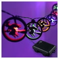 thumbnail image 2 of Halloween Led Colorful Bat Skull Light String Bat, 2 of 2