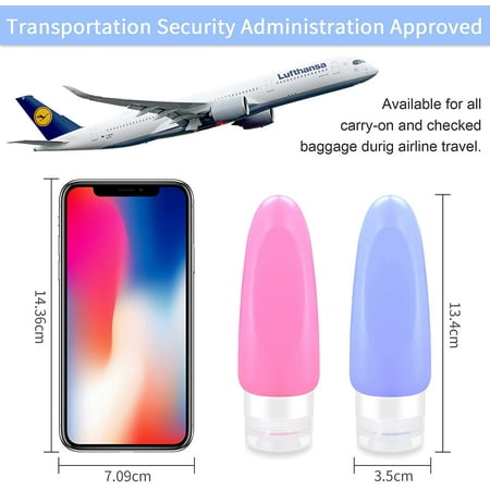 travel toiletries leak bsa shampoo containers proof bottles portable oz accessories