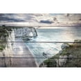thumbnail image 3 of Bailey, Ann 18x13 Black Modern Framed Museum Art Print Titled - Cliff View, 3 of 5