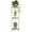 3 Tier-White Round, variant on Plant Stand Indoor Corner Tall 3 Tier Metal Modern Flower Storage Plant Shelf Holder for Living Room Balcony Garden, White (3 Tier-White Round)