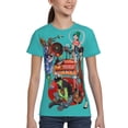thumbnail image 5 of Gorillaz Youth T-Shirts Graphic Shirts Blouse For Teen Boys Girls Casual Short Sleeve Tee Tops X-Small, 5 of 6