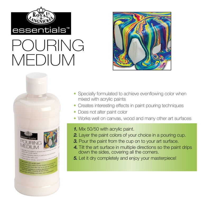 Make your own POURING MEDIUM - Easy + Basics + Beginners ~ Acrylic Pouring  