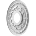 thumbnail image 4 of Ekena Millwork 13"OD x 3 1/2"ID x 3/4"P Baltimore Thermoformed PVC Ceiling Medallion (Fits Canopies up to 5 1/4"), UltraCover Satin Blossom White, 4 of 10