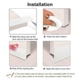 thumbnail image 6 of Door Weather Stripping | Brown Door Draft Stopper for Bottom of Door | Under Door Draft Blocker for Exterior Interior Doors, 6 of 9