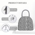 thumbnail image 4 of Disketp Weave Geometric Bolsa Térmica para Almuerzo, Lonchera con Abertura Amplia y Gran Capacidad, Organizador Reutilizable para Mujeres, Hombres y Adultos, 4 of 6
