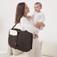 thumbnail image 5 of Bolso cambiador para mamá de bebé bolso cambiador portátil de maternidad con correa ajustable de gran capacidad para ordenador ANGGREK Otros, 5 of 8