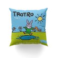 thumbnail image 4 of TROTRO Pillow Covers x Inch Cartoon Square Pillowcase For Home Couch Bed Sofa Chair Decor *IN, 4 of 5