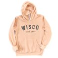 thumbnail image 4 of WISCO EST 1848 Graphic Unisex Sponge Fleece Hoodie, 4 of 8