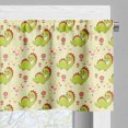 thumbnail image 5 of Ambesonne Dinosaur Valance & Curtain, Dinosaur, 55"x36", Green Yellow, 5 of 6