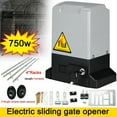 thumbnail image 3 of ECUTEE Automatic Sliding Gate Opener with 2 Remote Controls & Infrared Sensor, Electric Rolling Driveway Slide Gate Motor Complete Hardware Kit, 3 of 11