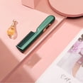 thumbnail image 4 of Plancha de Pelo EléCtrica InaláMbrica y Rizador 2 en 1 Peine Seco Mini Carga USB Alisado en Caliente Rosa, 4 of 5
