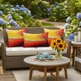 thumbnail image 6 of Outdoor Pillow Cover Abstract Art Set of 2 Waterproof Throw Pillowcases Tree Decorative Patio Furniture Pillows for Couch Garden Indoor & Outdoor Use, 6 of 9