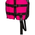 thumbnail image 3 of O'Brien Children's V Back Zip Closure Life Jacket, Neoprene Pink, 3 of 3