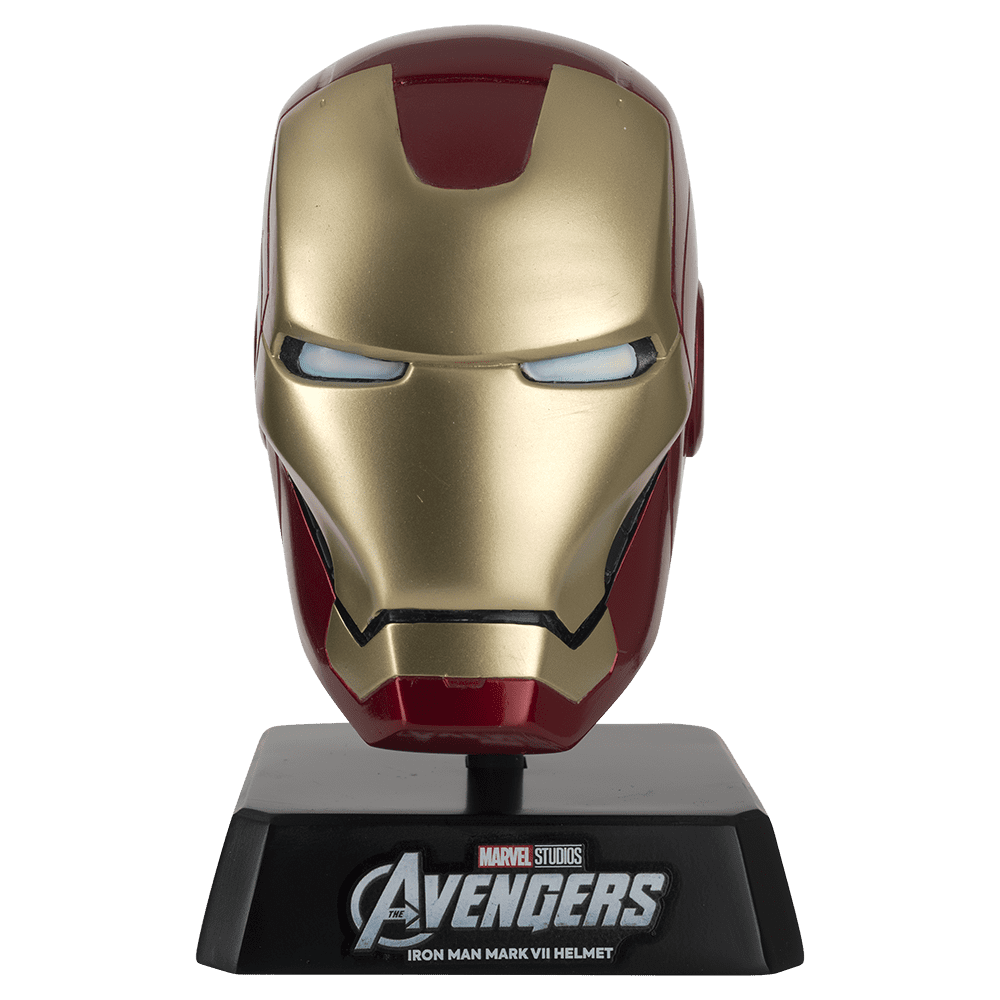 Avengers Hero Iron Man Head Mark Helmet Auto Toy Accessories Ornament For Figure