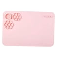 thumbnail image 1 of Alfombrilla de silicona para fundición de resina, almohadilla para manualidades, soporte para pinceles, protector de mesa, pintura Rosa, 1 of 9