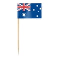 thumbnail image 2 of Country Flag Toothpicks | Cake and Burger Decorative Sticks | Flags for Themed Meals, 2 of 5