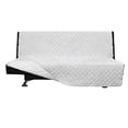 thumbnail image 2 of Easy-Going Housse de Futon, Housse de Sofa Réversible, Housse de Futon Sans Accoudoirs, Protège-Meubles, Housse de Canapé, Résistant à l'Eau, Animaux de Compagnie, Enfants, Chien, Chat (Futon, Blanc/blanc), 2 of 4