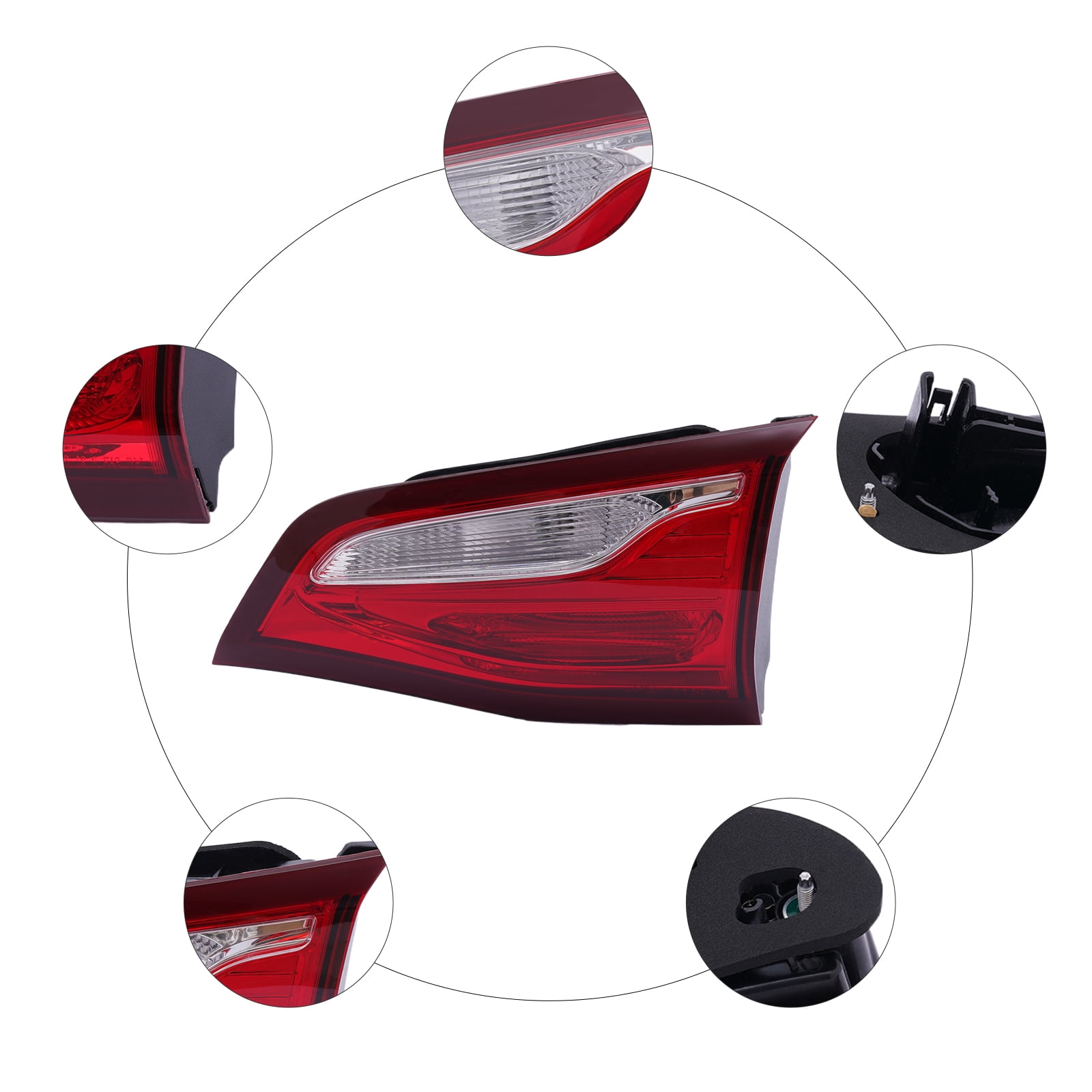 Rear Right Inner Tail Light For 2018 2019 2020 Chevrolet Equinox Rear Brake Lamp Passenger 84341670