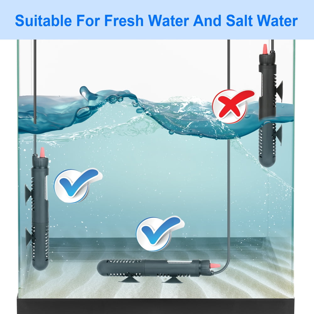 DaToo Submersible Aquarium Heater Adjustable Fish Tank Heater 