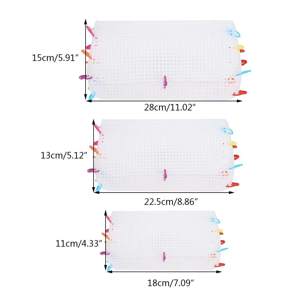 40 Pieces 8x8cm Square Plastic Mesh Canvas Sheets For Embroidery, Yarn Crafts, DIY Bookmark, Coaster Making