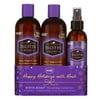($16 Value) Hask Biotin Sulfate-Free Thickening Shampoo, Conditioner, 5-in-1 Leave-In Spray Hair Care Set, 3pc.