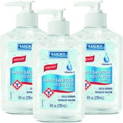 (3 Pack) Lucky Super Soft Hand Sanitizer, 8 Fl Oz
