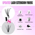 thumbnail image 4 of Extensiones de pestañas Pawotence Lash Clusters Natural 280 unidades, 4 of 7