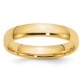 thumbnail image 5 of 10K Yellow Gold 4mm Light Weight Comfort Fit Band Ring Size 4.5, 5 of 7