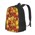 thumbnail image 1 of Balery Autumn Mosaic Maple Leaves Mochila para hombre y mujer - Tela Oxford 600D resistente - Gran capacidad, resistente al agua, ideal para la escuela, viajes y senderismo, 1 of 6