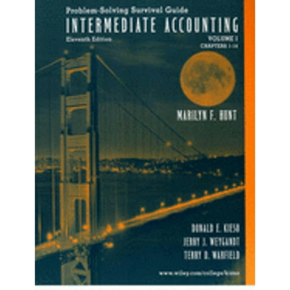 Intermediate Accounting, Chapters 1-14, Self-Study Problems/Solutions Book Volume (Paperback) by Donald E Kieso, Jerry J Weygandt