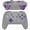 Crystal Clear Atomic Purple, variant on eXtremeRate Black Repair ABXY D-pad ZR ZL L R Keys for Nintendo Switch Pro Controller, DIY Replacement Full Set Buttons with Tools for Nintendo Switch Pro Controller - Controller NOT Included