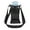 Black, variant on NIBOLOG Water Bottle Holder with Adjustable Shoulder Strap Portable Water Bottle Carrier Mesh Bag Outdoor Camping Cycling Crossbody Water Bottle Pouch