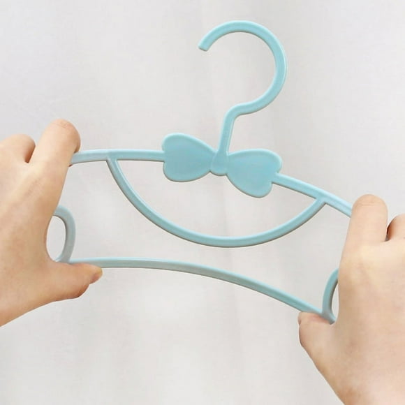 Bow Knot Hangers10PCS Kids Storage Hangers Children Coat Hangers Plastic Coat Hangers Elevated Design