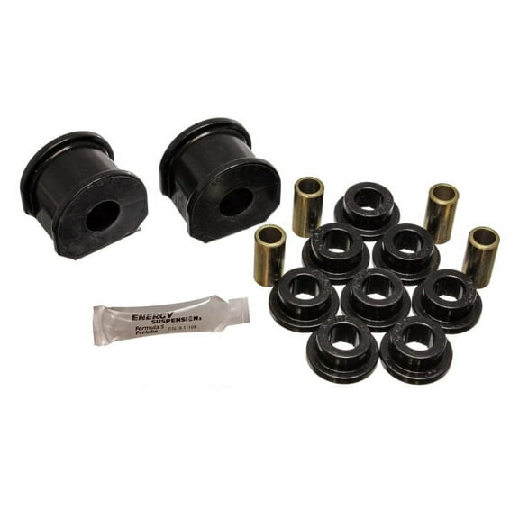 Energy Suspension Ford Truck 3/4in Dia 2in Tall inAin Style Rear Sway Bar Bushing Set - Black Fits select: 1975-1998,2000 FORD F150