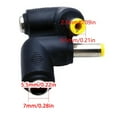 thumbnail image 5 of lanema 5.5x2.1mm Female to 5.5x2.5mm Male Connector Adapter Elbow Conversion Head for Laptops Notebook Computer Accessories, 5 of 8